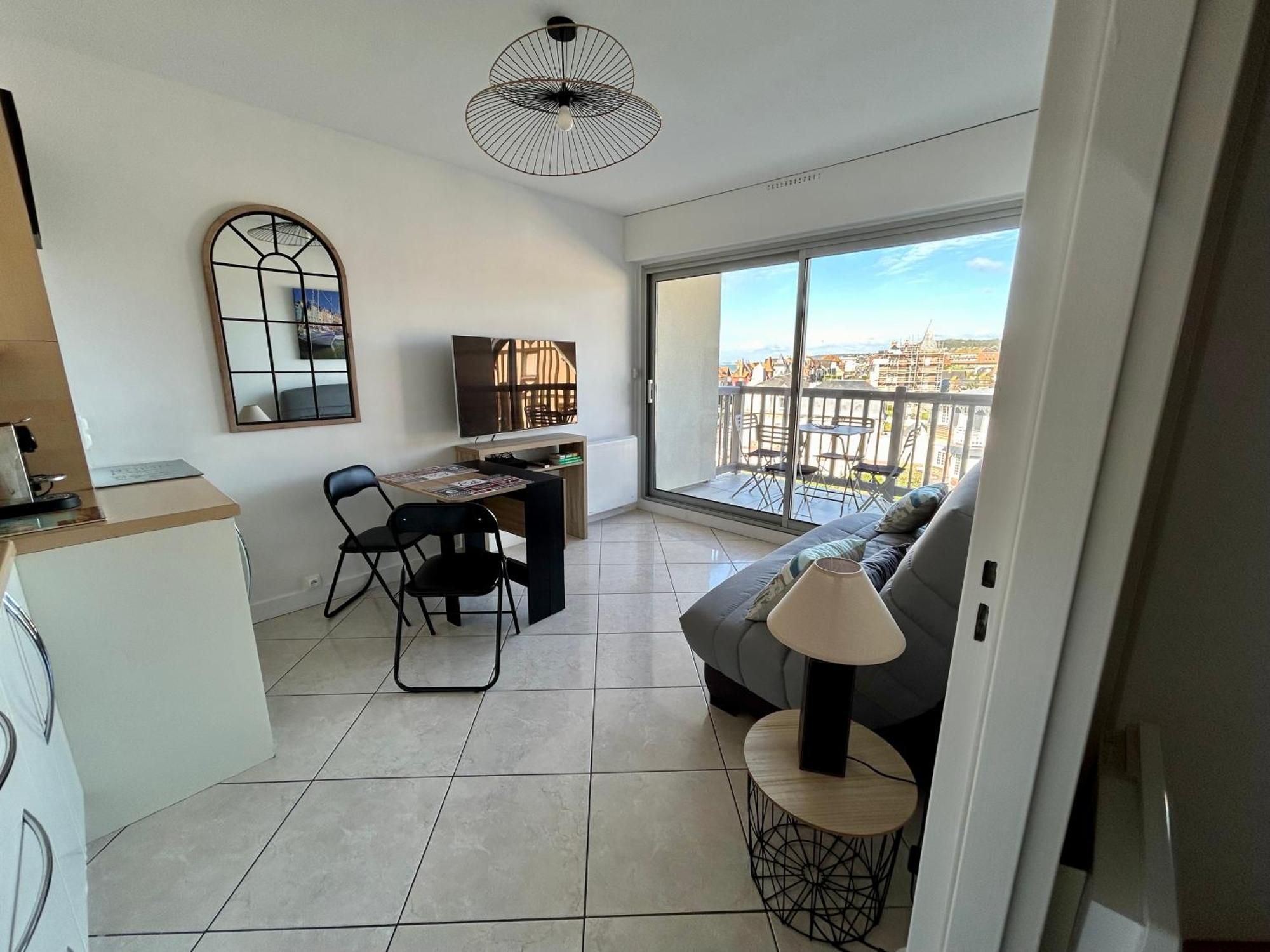 Appartement Vue Mer - 30 M De La Plage - 5 Minutes A Pied Du Centre Ville Et Du Casino فيلي سور مير المظهر الخارجي الصورة